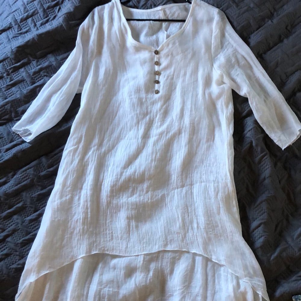 White dress